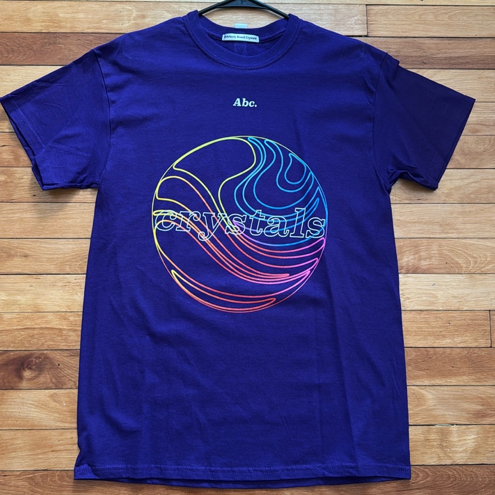 Advisory Board Crystals Multicolor Tee - Purple